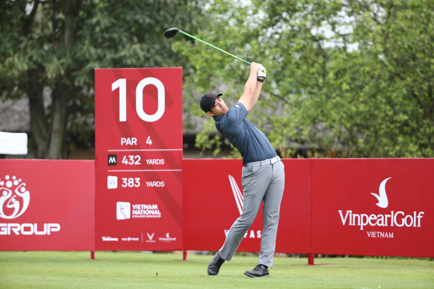 NÓNG: Xuất hiện hole in one đầu tiên tại Giải Vô địch Golf Quốc gia 2022 - Cúp VinFast ảnh 7