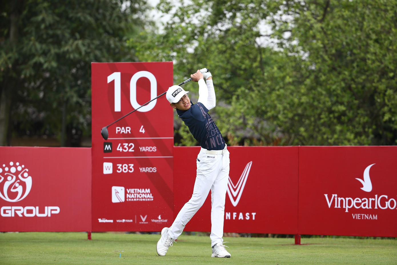 NÓNG: Xuất hiện hole in one đầu tiên tại Giải Vô địch Golf Quốc gia 2022 - Cúp VinFast ảnh 5