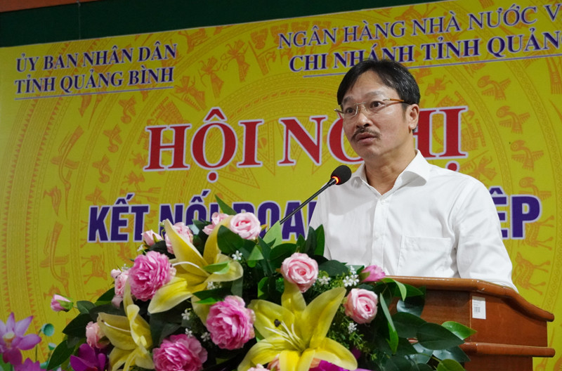 Ông Lương Hải Lưu phát biểu tại hội nghị kết nối doanh nghiệp tại Quảng Bình Ông Lương Hải Lưu phát biểu tại hội nghị kết nối doanh nghiệp tại Quảng Bình