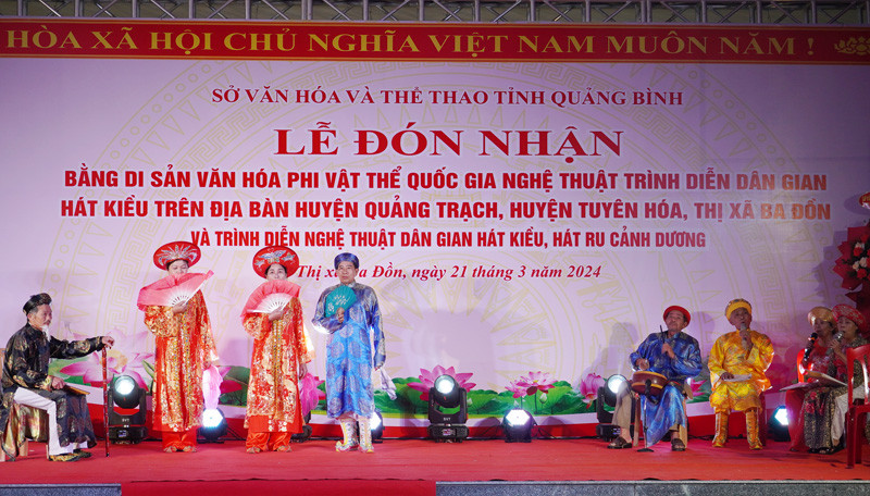 Hát kiều thể hiện tính độc đáo và giàu sức sáng tạo.