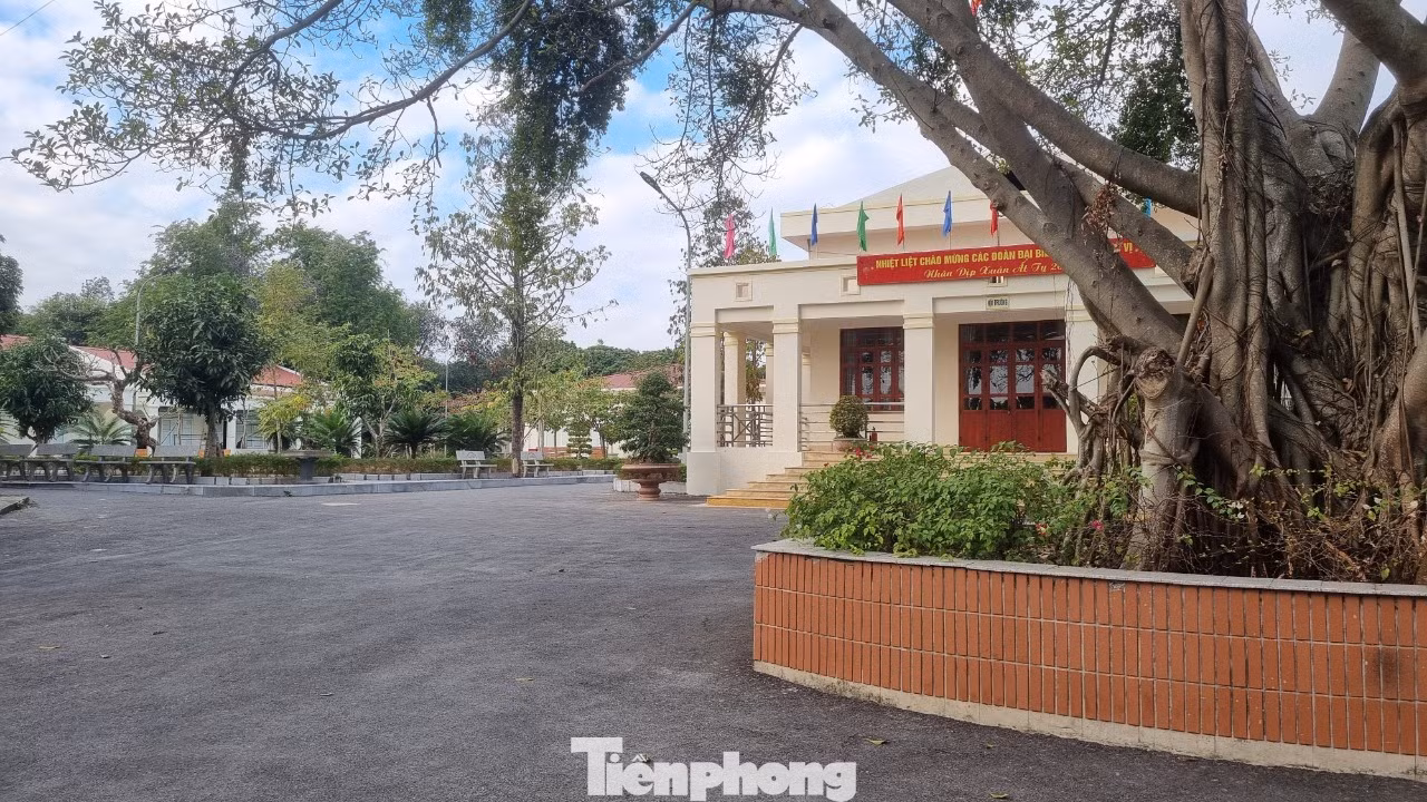 Toàn cảnh Trung tâm Điều dưỡng thương binh Lạng Giang.