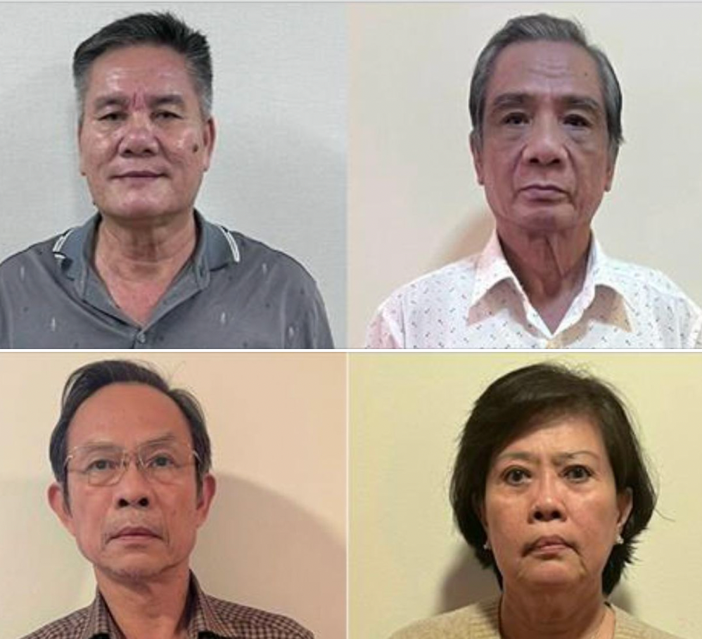 Các bị can bị khởi tố. Các bị can bị khởi tố.