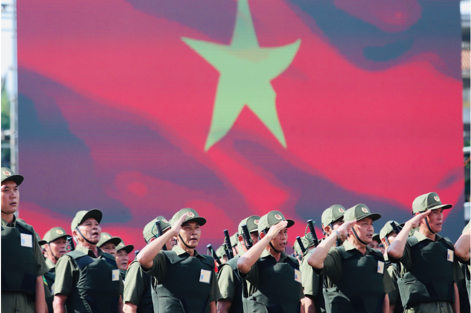 Hình ảnh tại lễ ra mắt. Ảnh: CAND.