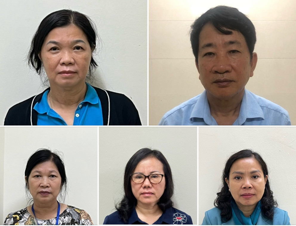 Các bị can bị khởi tố. Các bị can bị khởi tố.