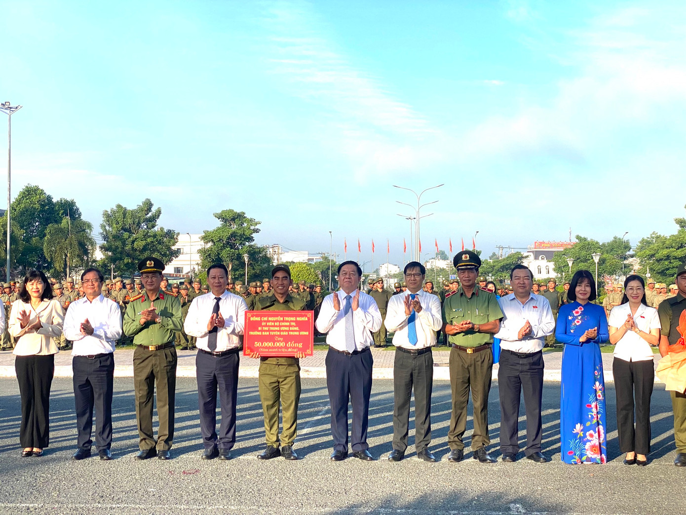 Lễ ra mắt tại Tây Ninh.