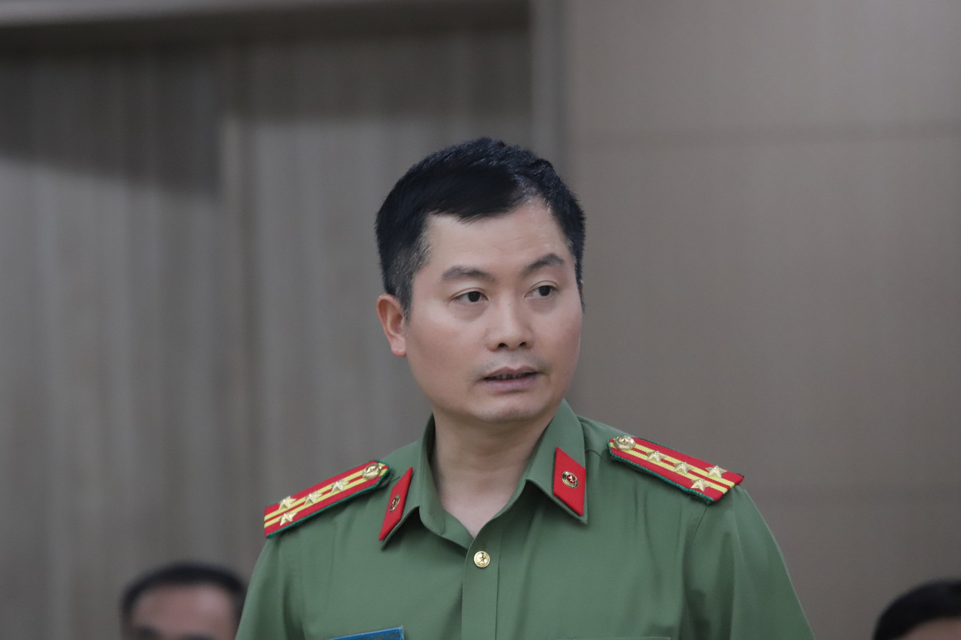 Đại diện A09, Bộ Công an chia sẻ về việc bắt ông Trương Huy San và ông Trần Đình Triển. Đại diện A09, Bộ Công an chia sẻ về việc bắt ông Trương Huy San và ông Trần Đình Triển.