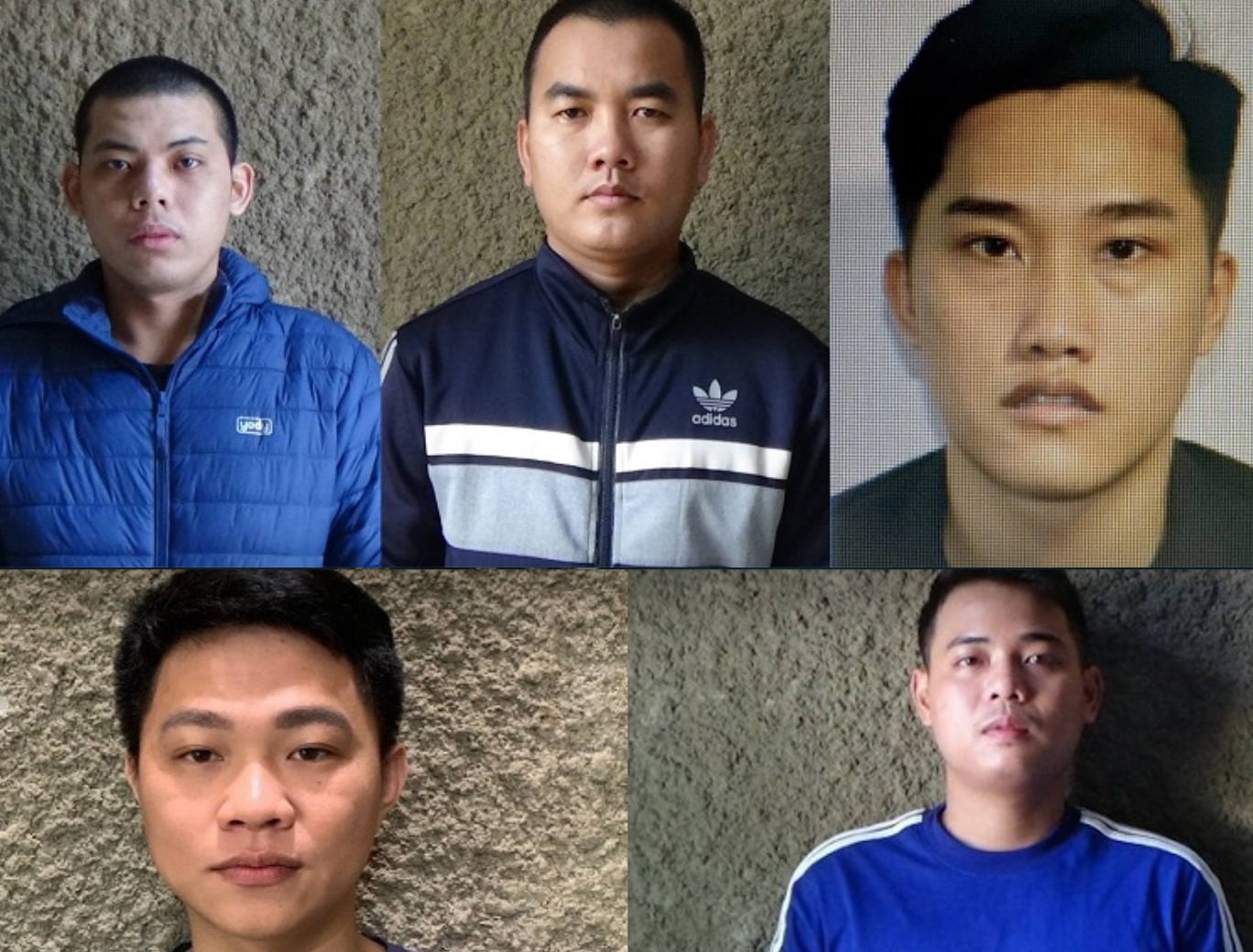 Một số bị can trong vụ án. Một số bị can trong vụ án.