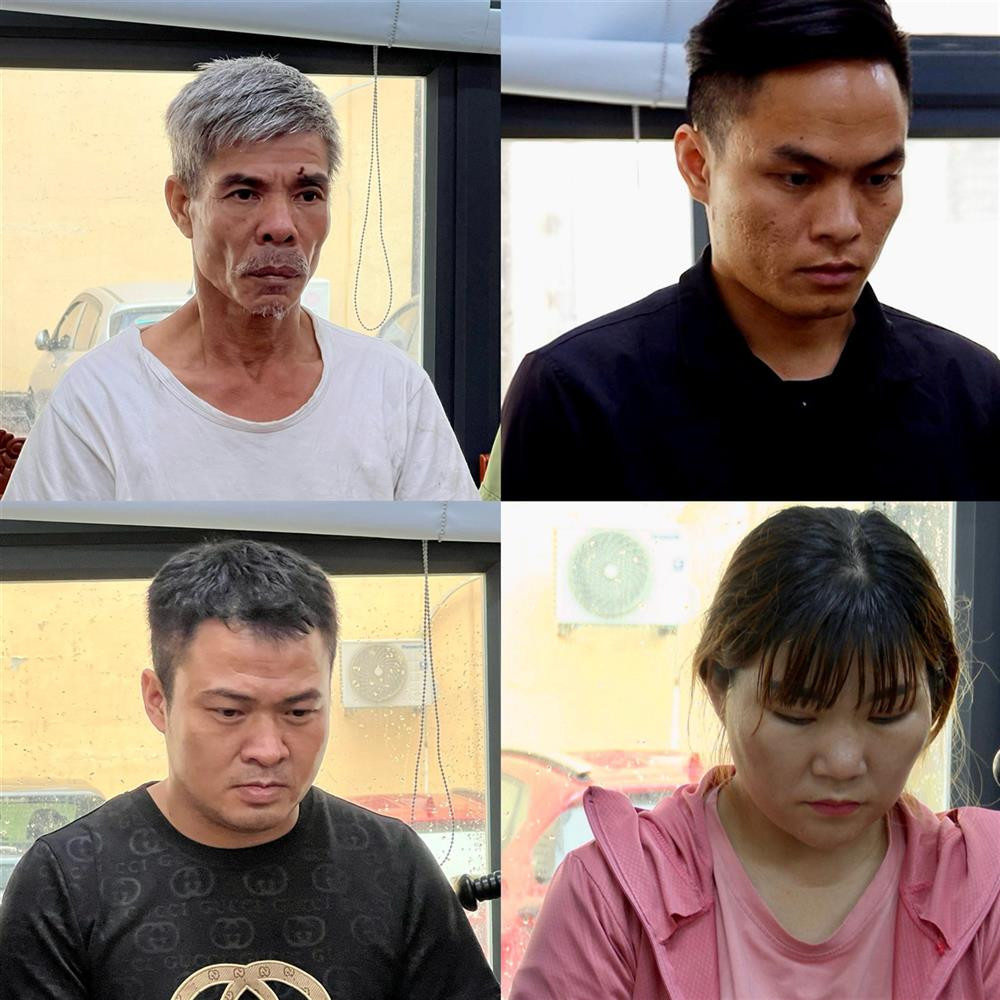 Các bị can trong vụ án. Ảnh: C.A. Các bị can trong vụ án. Ảnh: C.A.