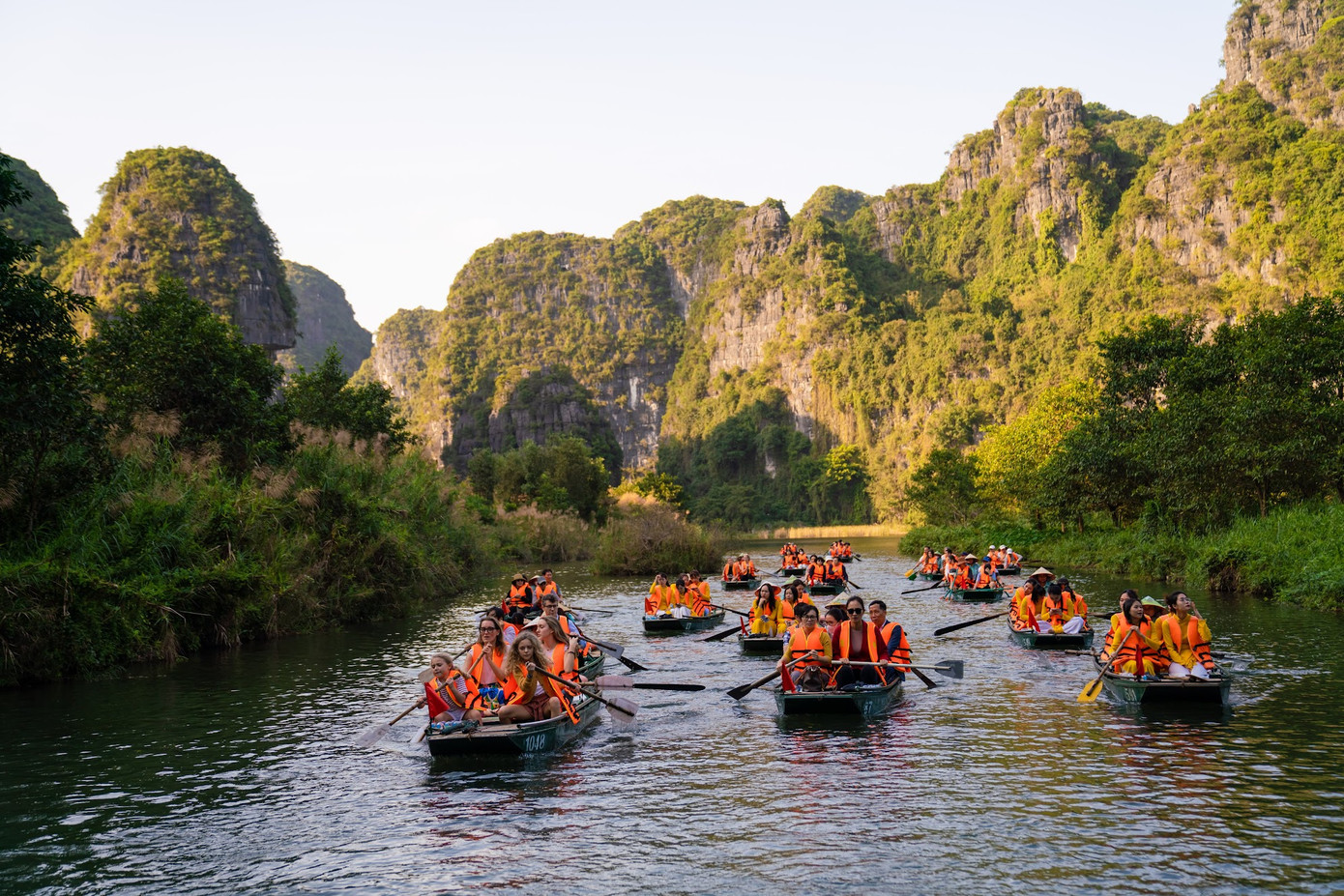 Một góc Tràng An, Ninh Bình. Ảnh: M.Đ.