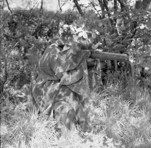 Hình ảnh chưa từng thấy về lính bắn tỉa trong Thế chiến II ảnh 7