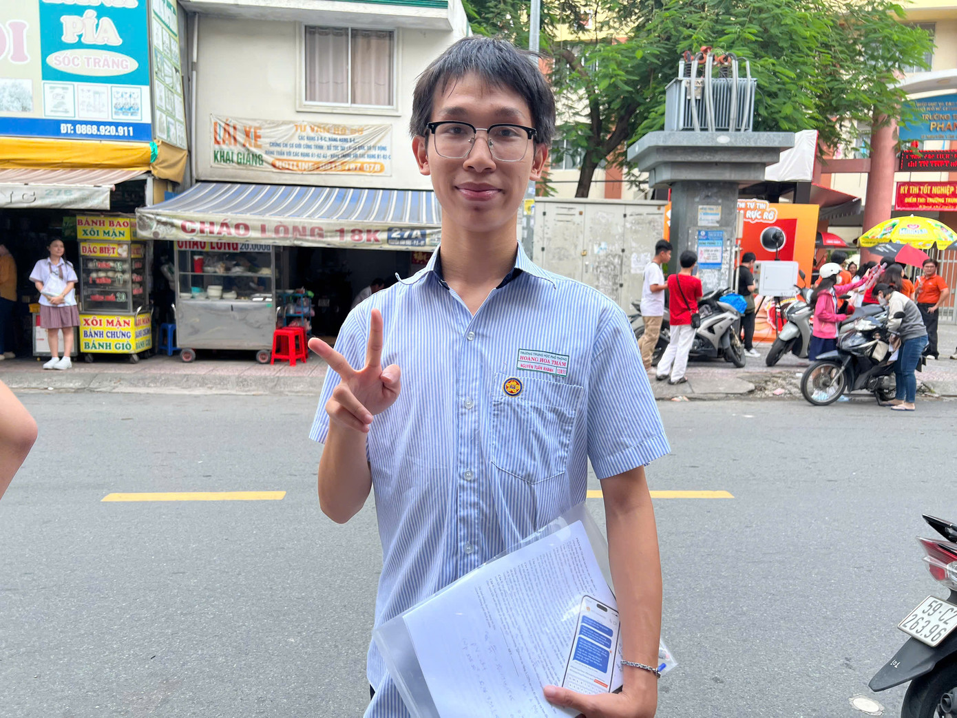 Tuấn Khanh sẽ “bật chế độ” nghỉ ngơi sau những ngày ôn thi mỏi mệt. Ảnh: Phương Anh