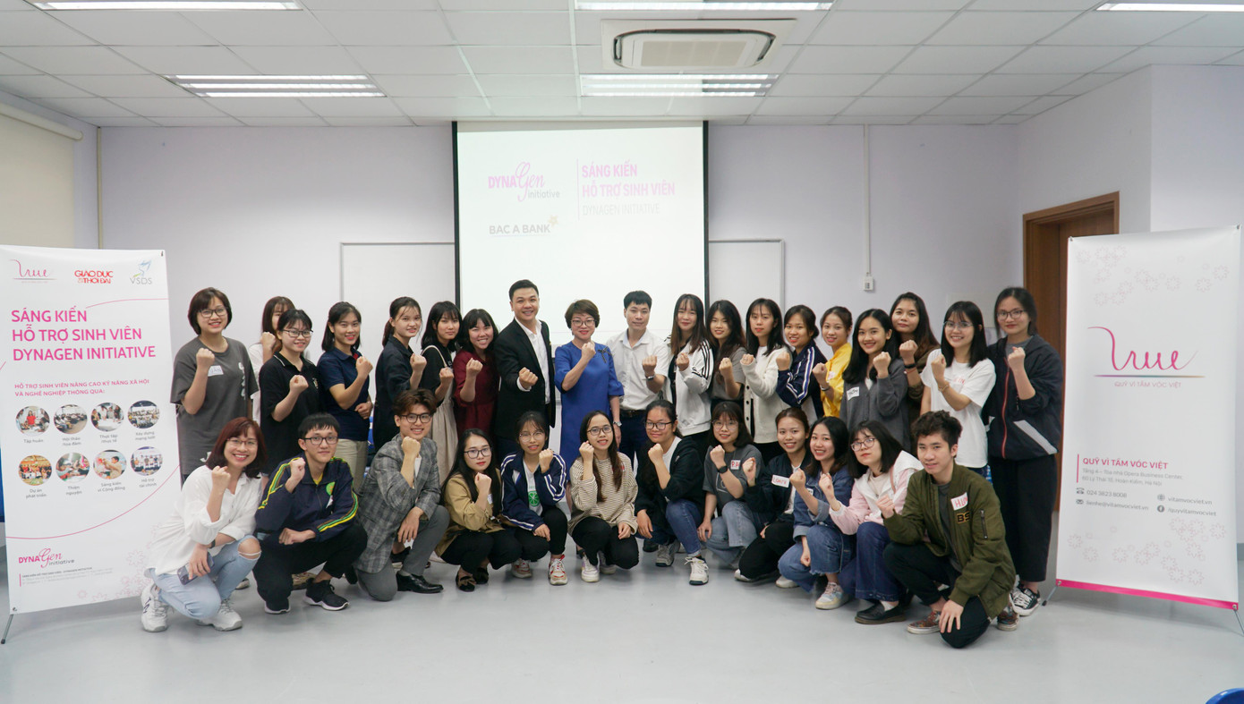 Tập huấn “Hoàn thiện để thành công” cho sinh viên DynaGen Initiative tháng 3/2021