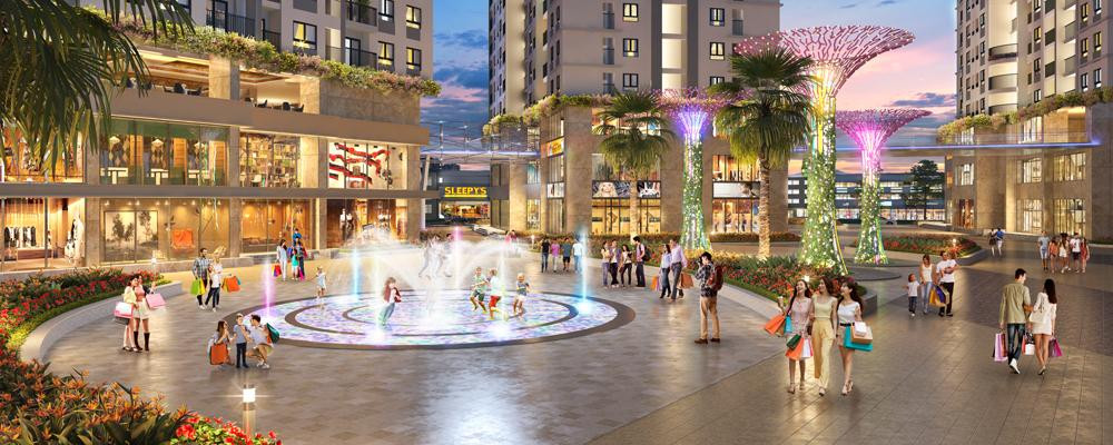 Tecco Elite City tái hiện một Singapore lung linh sắc màu, sôi động và sầm uất ngay lõi trung tâm thành phố Thái Nguyên