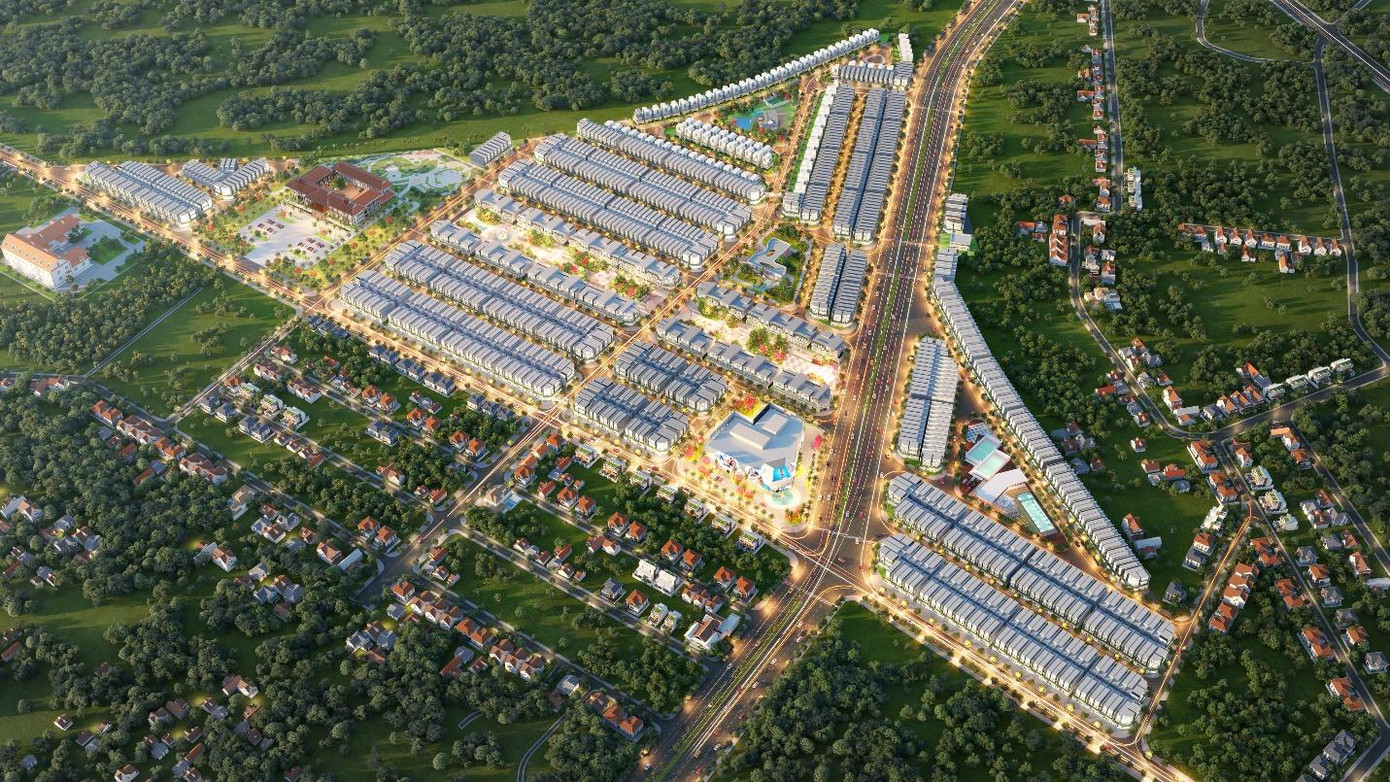 Phối cảnh dự án Diamond City