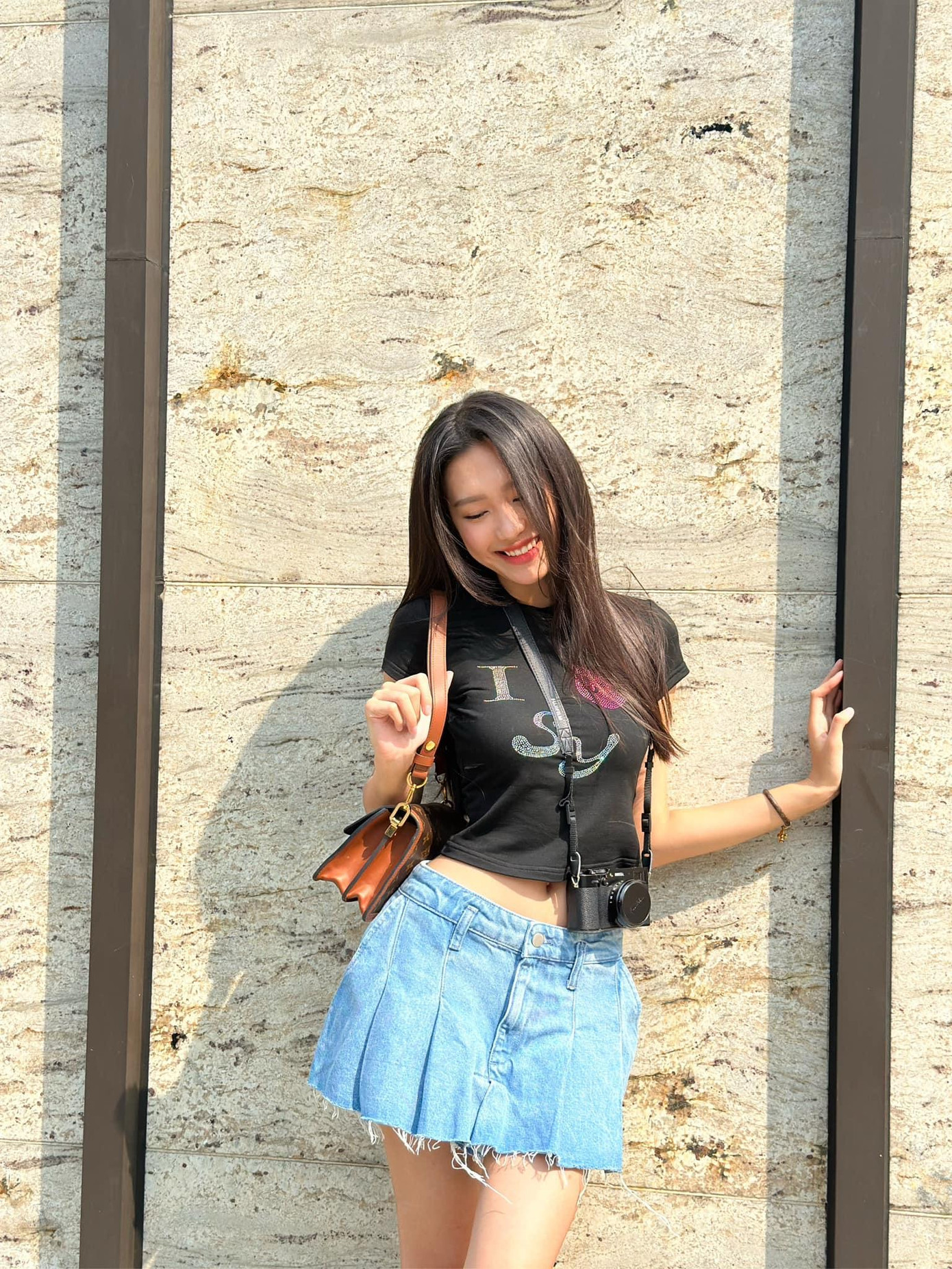 Sau cuộc thi Hoa hậu Việt Nam 2020, Doãn Hải My tập trung cho học tập và thỉnh thoảng tham gia các sự kiện giải trí. Ảnh: FBNV.