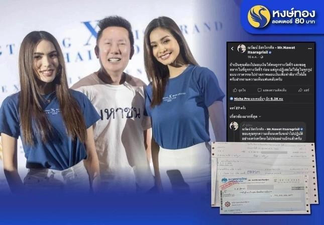 Ông Nawat bị nhà tài trợ kiện. Ảnh: The Thaiger.