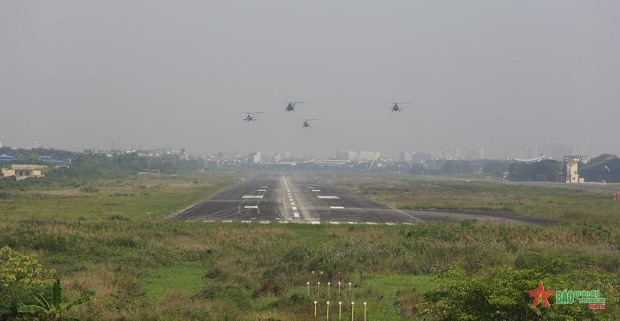 Chuẩn bị hạ cánh.