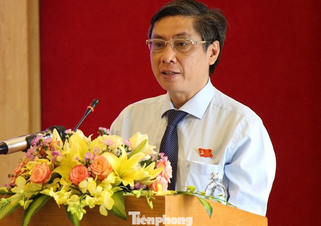 Cựu Chủ tịch UBND tỉnh Khánh Hoà Lê Đức Vinh lúc còn đương chức. Ảnh L.H