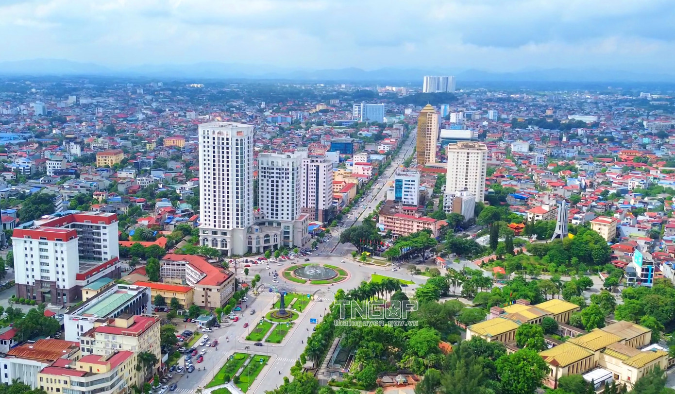 Trung tâm thành phố Thái Nguyên hiện nay, nơi sẽ là trung tâm hành chính - chính trị của tỉnh Thái Nguyên sau hợp nhất. Ảnh: TNGOP. Trung tâm thành phố Thái Nguyên hiện nay, nơi sẽ là trung tâm hành chính - chính trị của tỉnh Thái Nguyên sau hợp nhất. Ảnh: TNGOP.