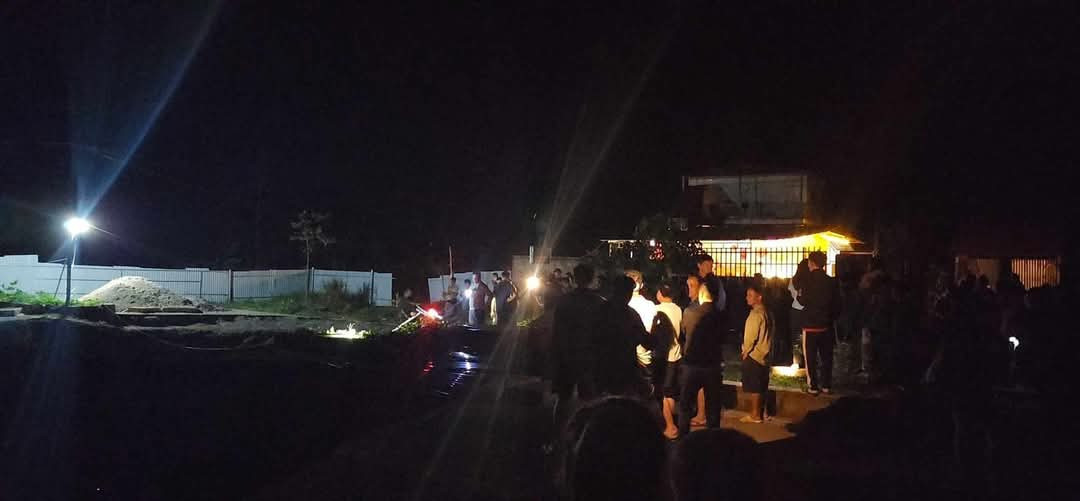 Lực lượng chức năng tổ chức tìm kiếm nhưng chưa có kết quả.