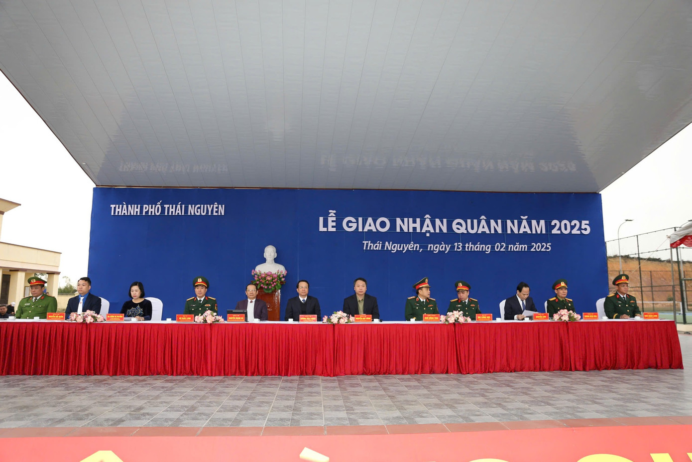 Điểm giao nhận quân tại Thành phố Thái Nguyên. Điểm giao nhận quân tại Thành phố Thái Nguyên.