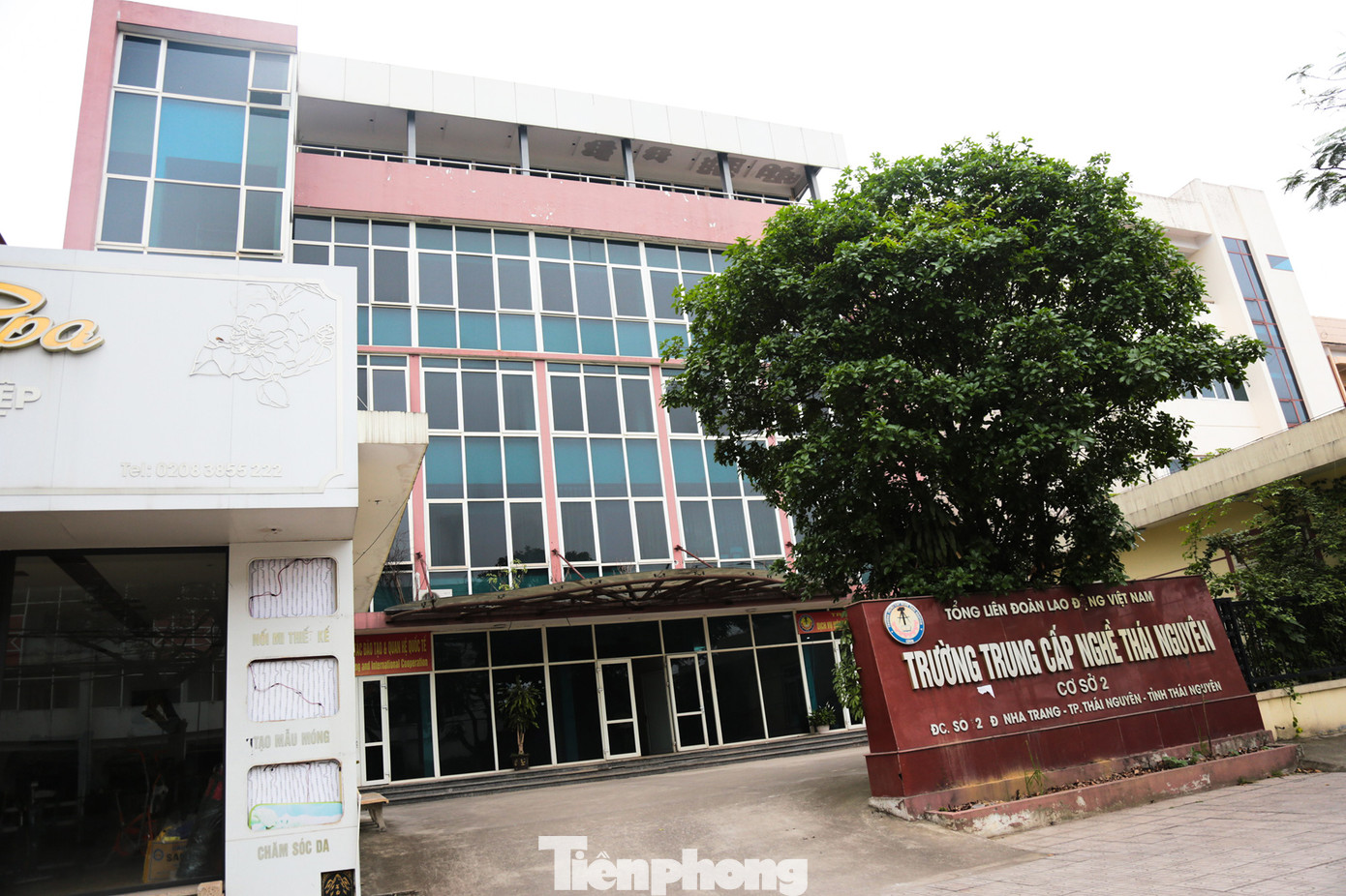 Trường Trung cấp nghề Thái Nguyên có diện tích thu hồi 1.865,7 m2.