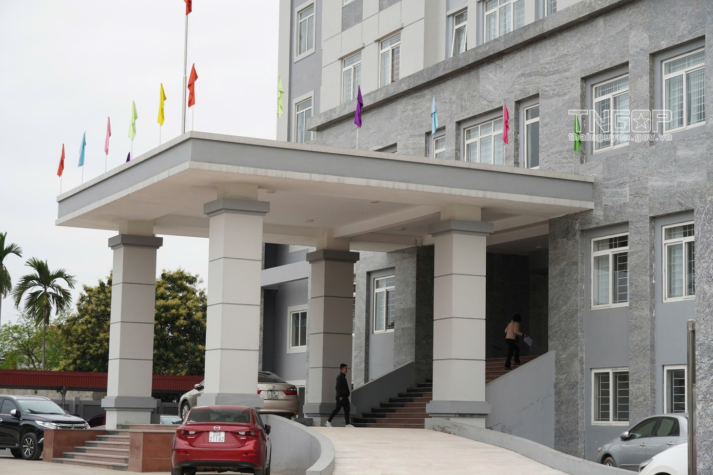 Trụ sở Bảo hiểm xã hội khu vực 10 đặt tại Thái Nguyên.