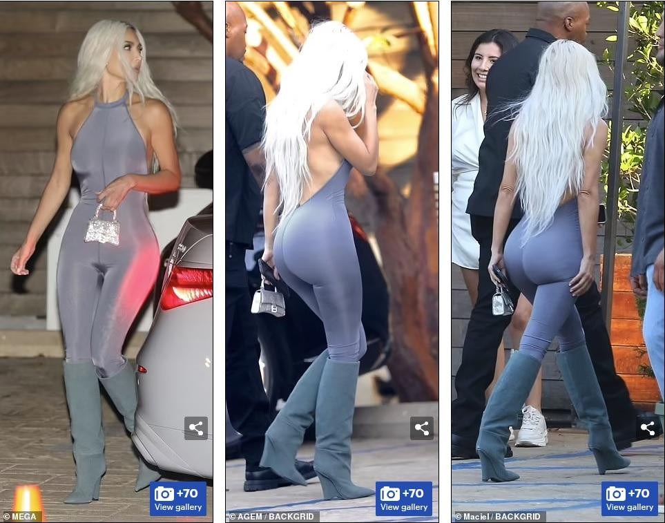 Dù đã giảm cả chục kg, số đo các vòng được thu gọn lại, Kim vẫn sở hữu vòng ba &quot;bốc lửa&quot;.