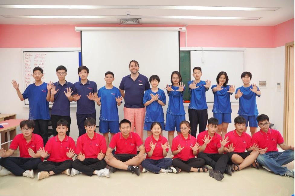 Một lớp học mùa đầu tiên của TH School cơ sở Vinh