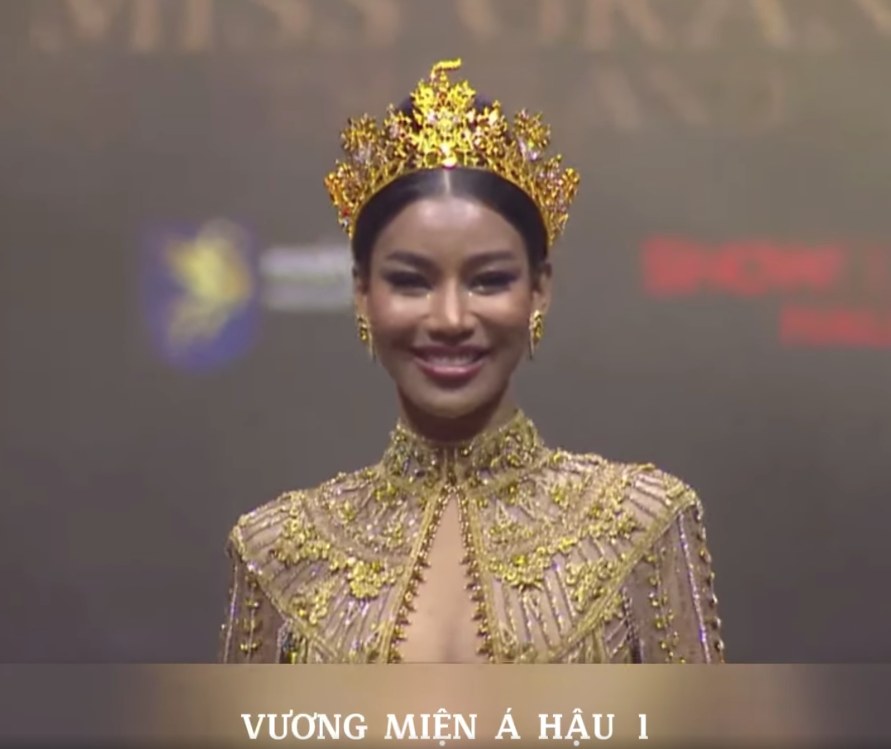 Vương miện dành cho Á hậu 1.