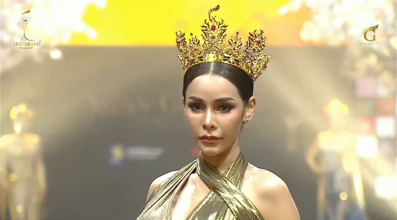 Vương miện dành cho tân Hoa hậu Hoà bình Thái Lan 2022.