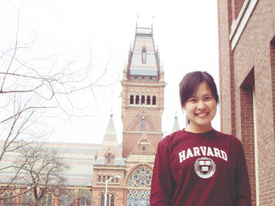 Tôn Hà Anh tại trường Harvard