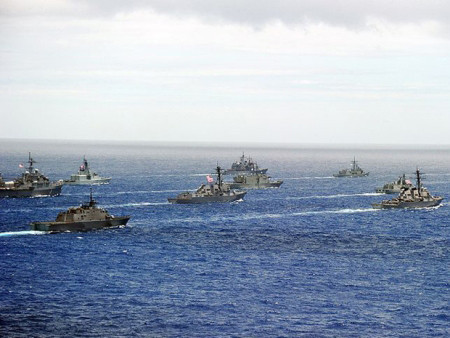 Tàu chiến Úc và Ấn Độ tập trận tại Ấn Độ Dương