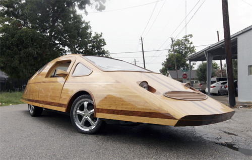 Lóa mắt với bộ sưu tập ôtô gỗ tự chế của thợ mộc Mỹ ảnh 5