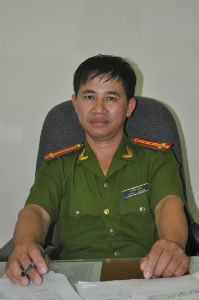 Trung tá Lê Tiến Vinh