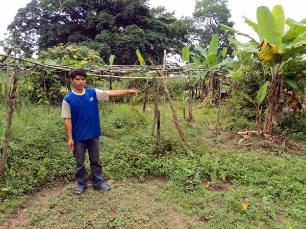 Nạn nhân A Tuyênh với lô đất đang sử dụng ổn định, song sổ đỏ đã bị cấp cho người khác