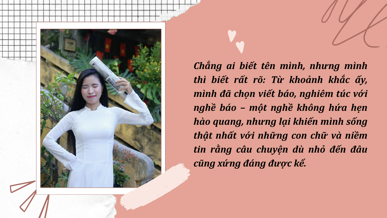 5 năm, vừa học ở giảng đường, vừa “học nghề báo” và trở thành chuyên viên sau khi tốt nghiệp