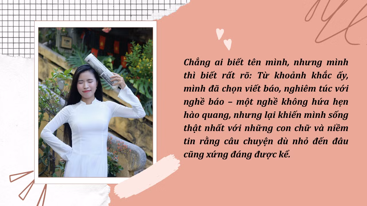 5 năm, vừa học ở giảng đường, vừa “học nghề báo” và trở thành chuyên viên sau khi tốt nghiệp