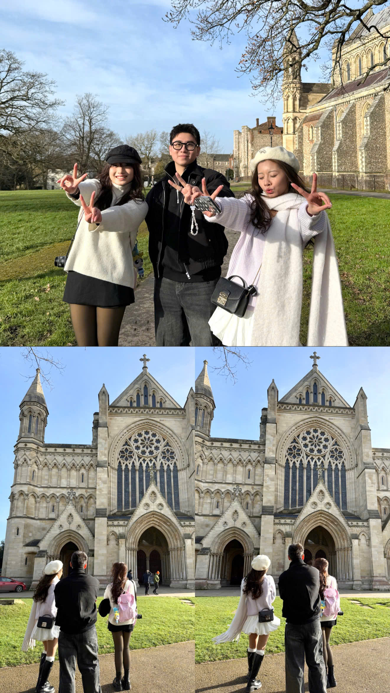 Phương Linh dự định sẽ đến thăm quan những địa điểm nổi tiếng tại London cùng em gái họ. Phương Linh dự định sẽ đến thăm quan những địa điểm nổi tiếng tại London cùng em gái họ.