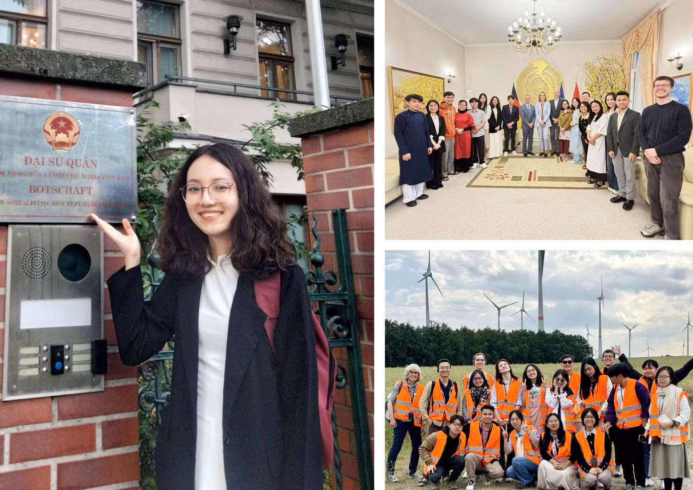 Trung Chiến từng vinh dự được học tập và nghiên cứu tại Đức qua chương trình trao đổi sinh viên.