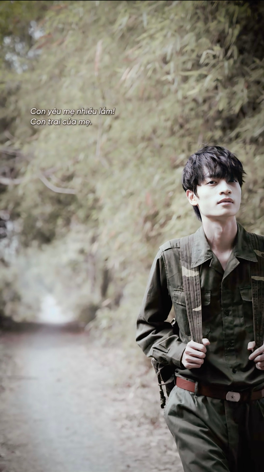 Quang Hưng tái hiện hình ảnh bộ đội Cụ Hồ thời chiến qua một video clip ngắn.