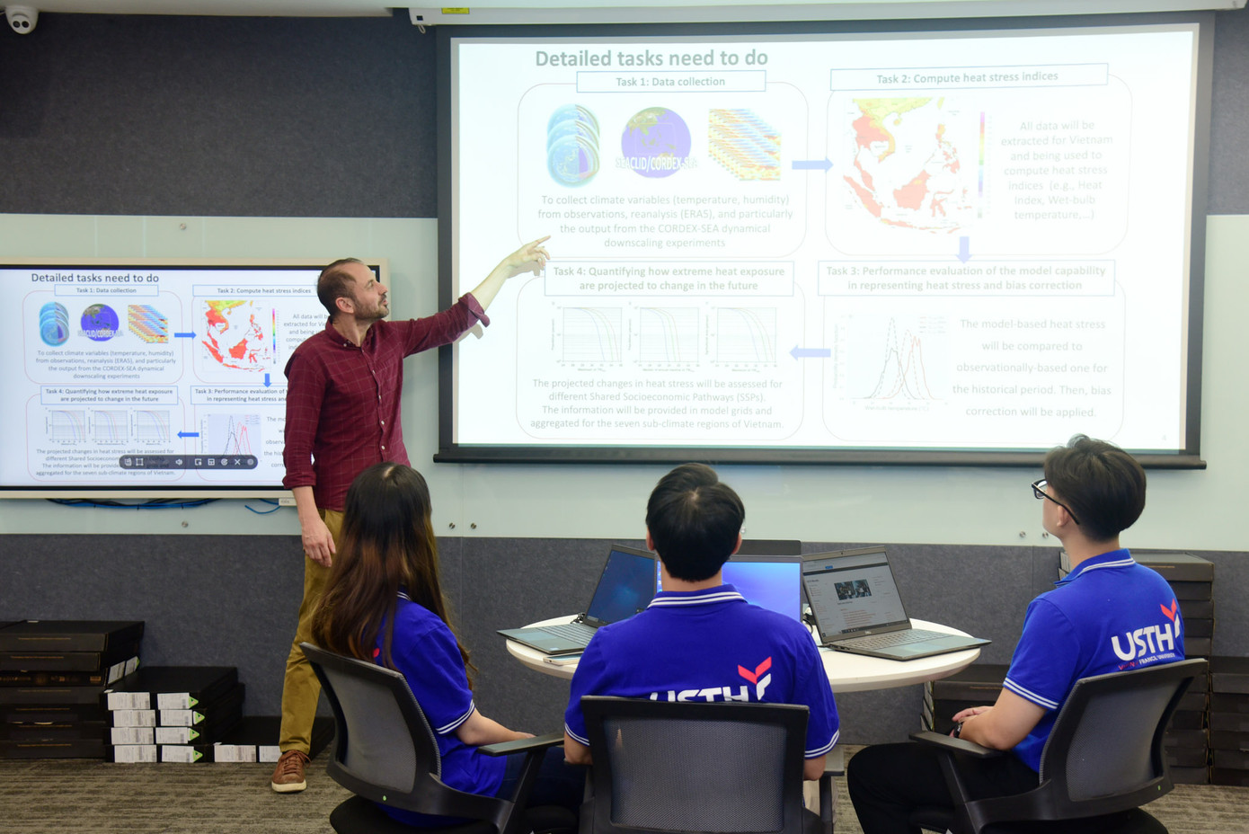 Môi trường học tập năng động, khuyến khích sáng tạo và hợp tác quốc tế tại USTH. Môi trường học tập năng động, khuyến khích sáng tạo và hợp tác quốc tế tại USTH.