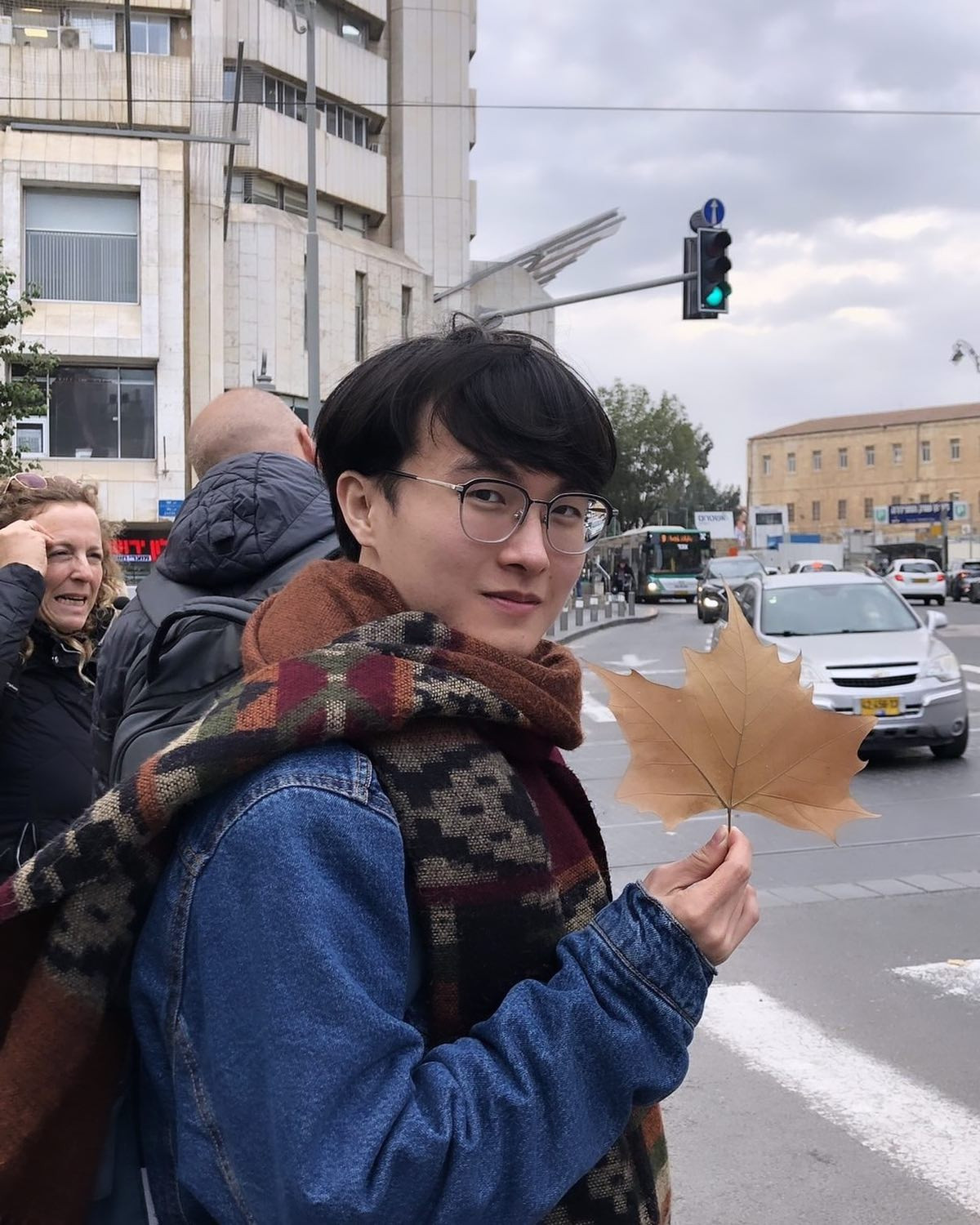 Thành Tài khám phá mùa đông tại Jerusalem, Israel. Thành Tài khám phá mùa đông tại Jerusalem, Israel.