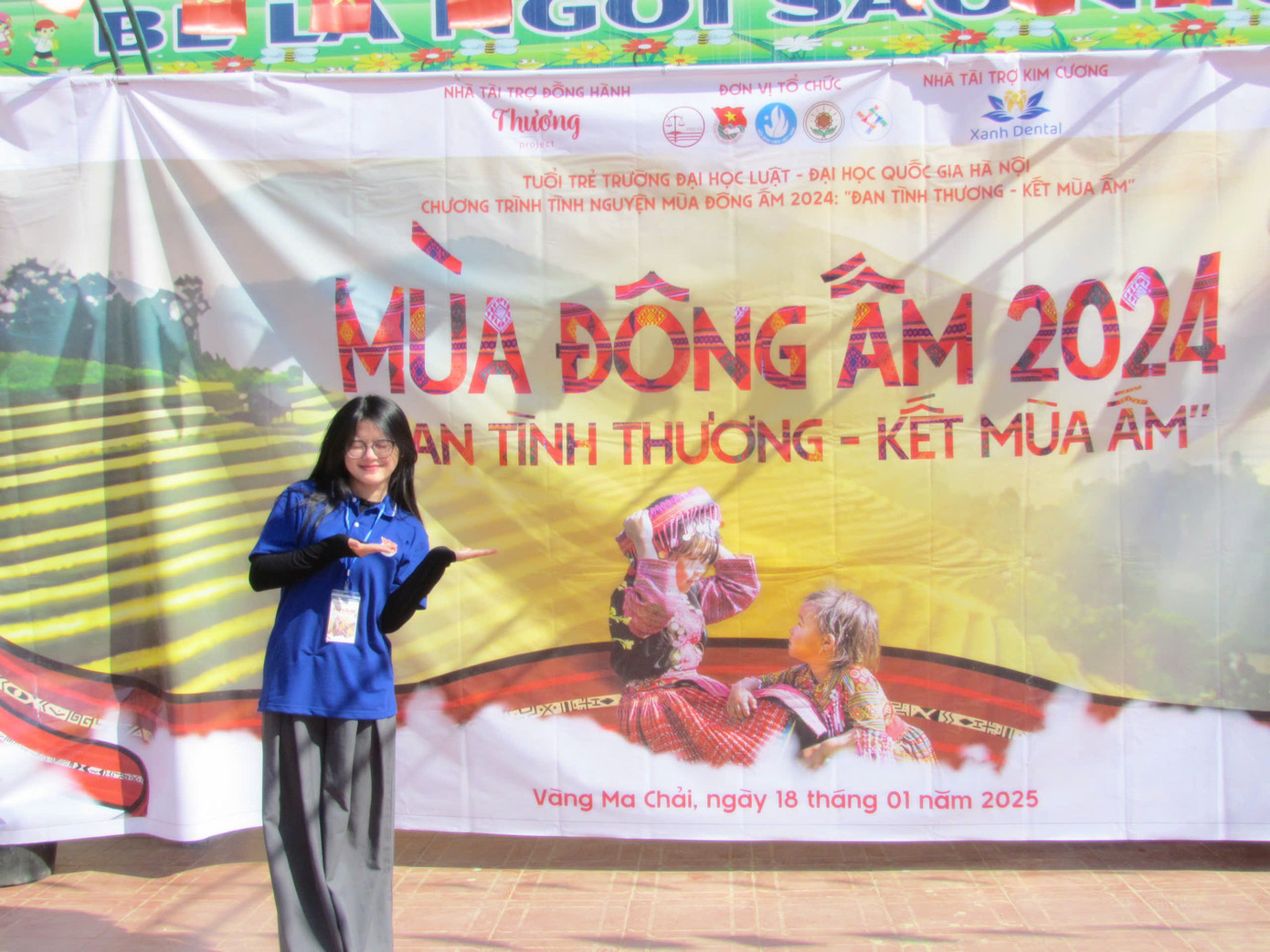 Thảo tham gia chương trình thiện nguyện “Mùa Đông Ấm 2024” tại Lai Châu. Thảo tham gia chương trình thiện nguyện “Mùa Đông Ấm 2024” tại Lai Châu.