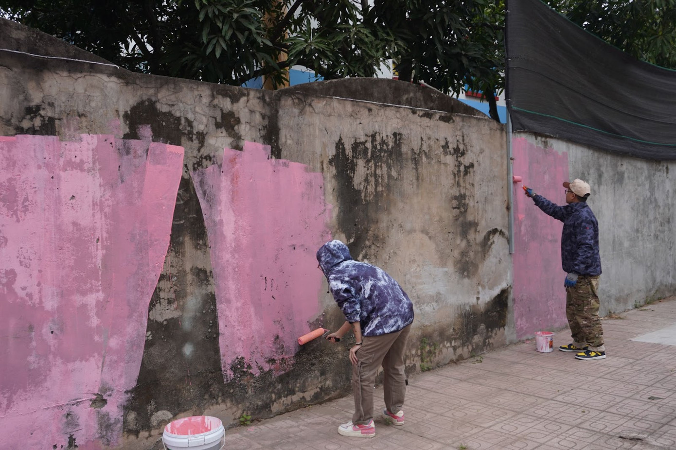 Dự án không chỉ cải thiện mỹ quan đô thị mà còn khơi dậy niềm yêu thích nghệ thuật và tình yêu truyền thống trong cộng đồng.