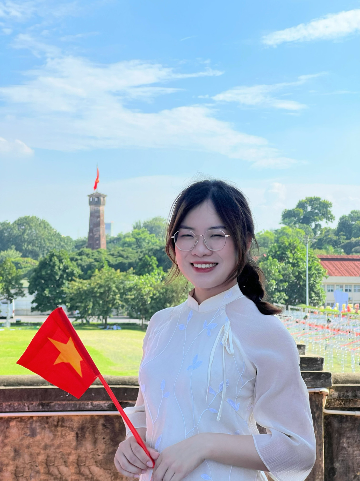 Dương Thị Thảo, sinh viên ngành Xã hội học, Trường Đại học Khoa học Xã hội và Nhân văn.