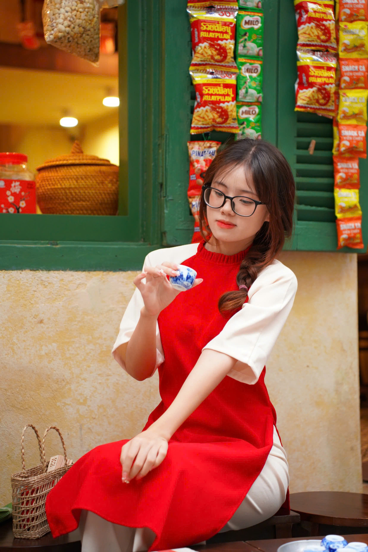 Minh luôn có thói quen khai bút đầu năm, viết ra những mục tiêu và ước nguyện.