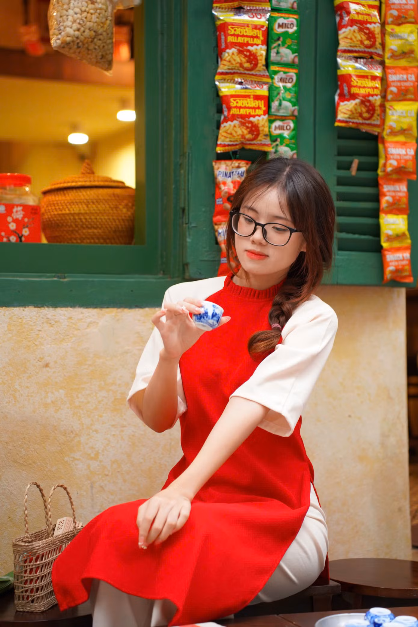 Minh luôn có thói quen khai bút đầu năm, viết ra những mục tiêu và ước nguyện.