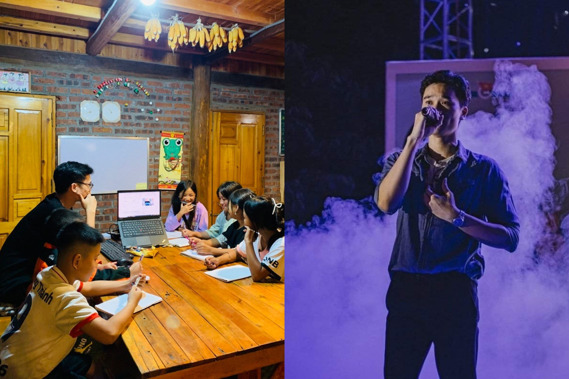 Kỷ niệm thời sinh viên của Huy Sơn: Dạy học tình nguyện tại Sapa và Biểu diễn văn nghệ tại VNU-UET. Kỷ niệm thời sinh viên của Huy Sơn: Dạy học tình nguyện tại Sapa và Biểu diễn văn nghệ tại VNU-UET.