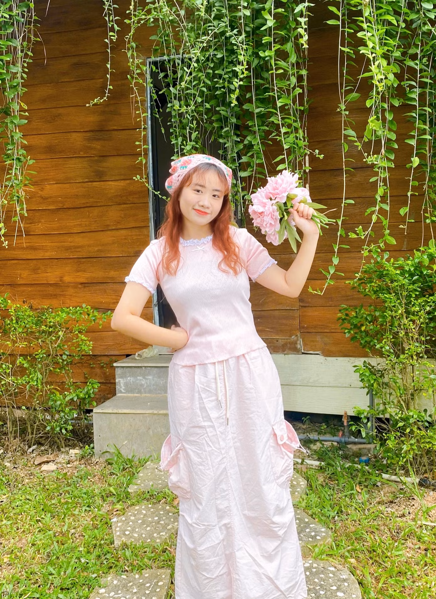 Tâm Đan luôn giữ vai trò chủ chốt trong các hoạt động nhóm.